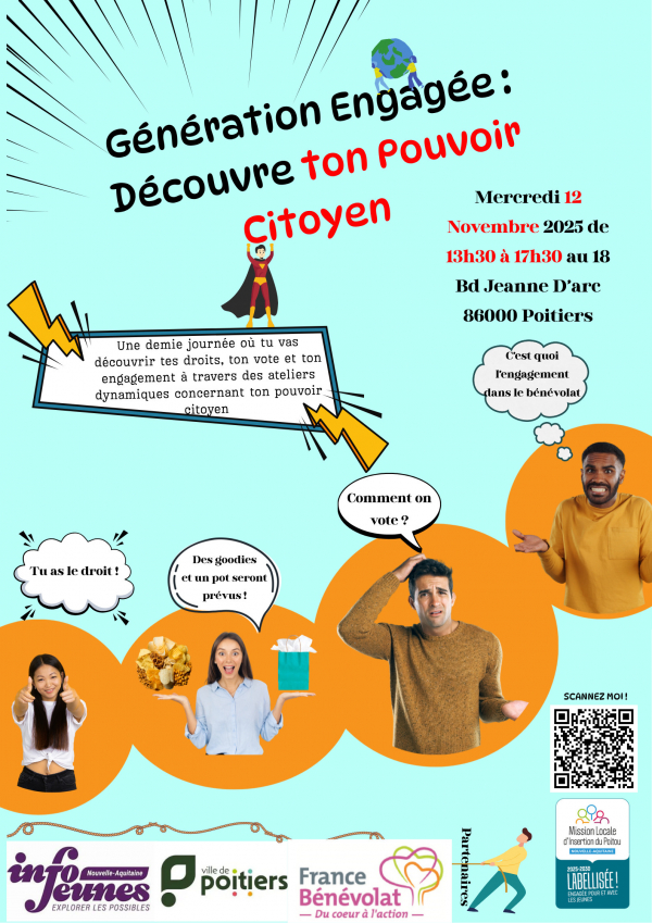 Génération engagée : découvre ton pouvoir citoyen