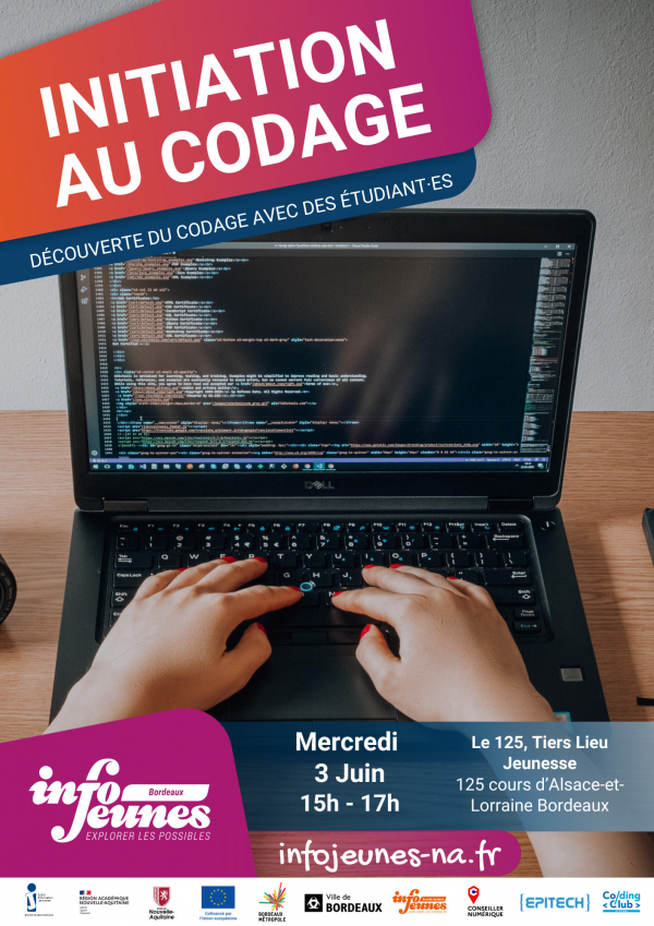 Atelier d'initiation au codage