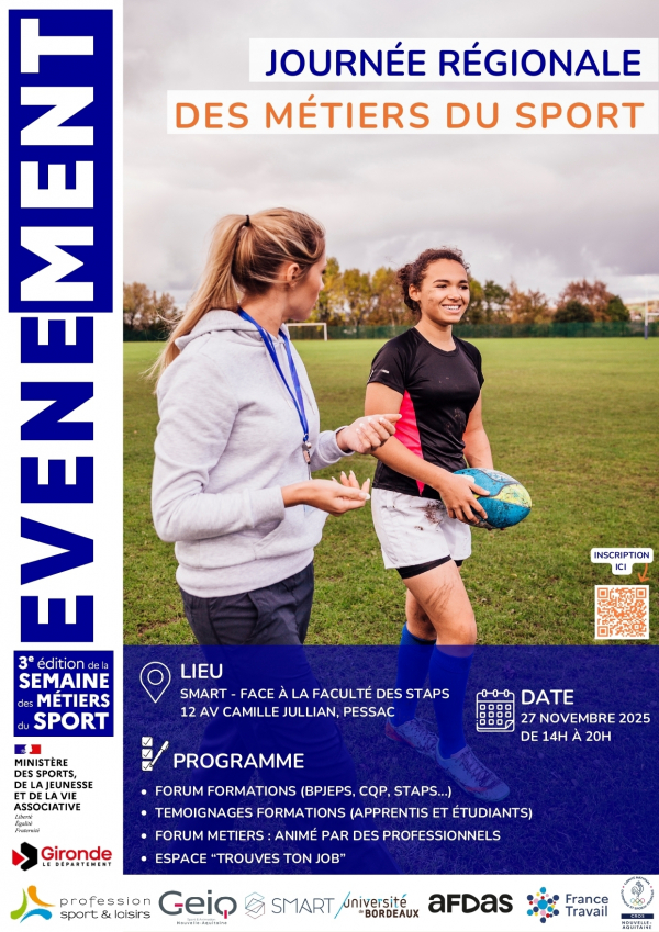 Journée régionale des métiers du sport