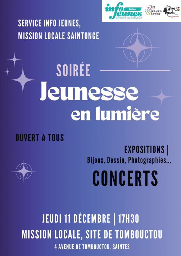 Soirée Jeunesse en lumière