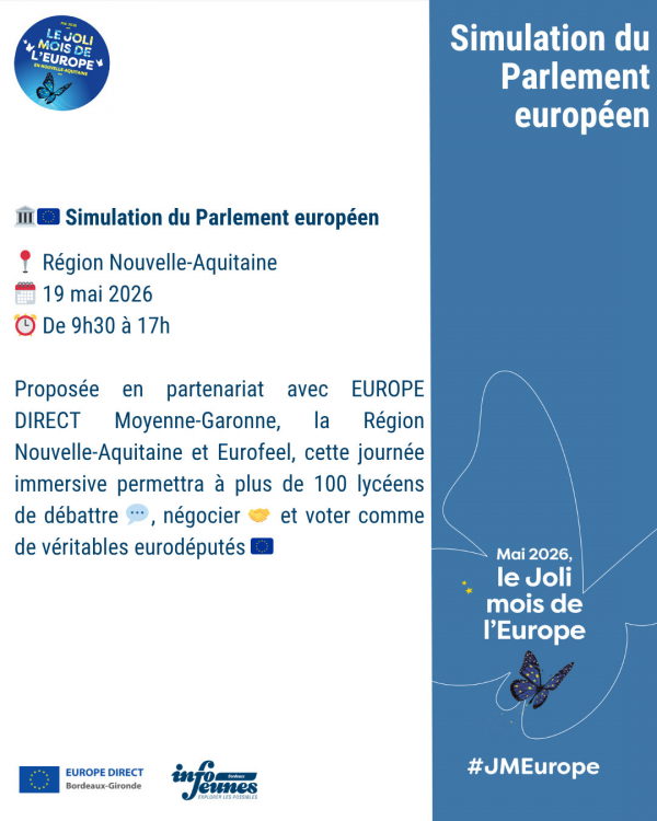 Simulation du Parlement européen