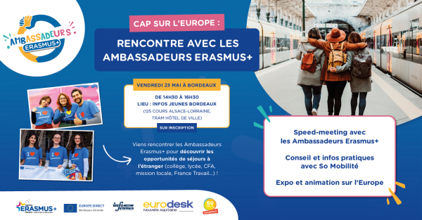 Rencontre avec les Ambassadeurs Erasmus+