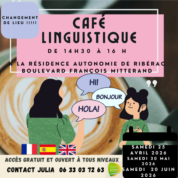 Café linguistique - Ribérac