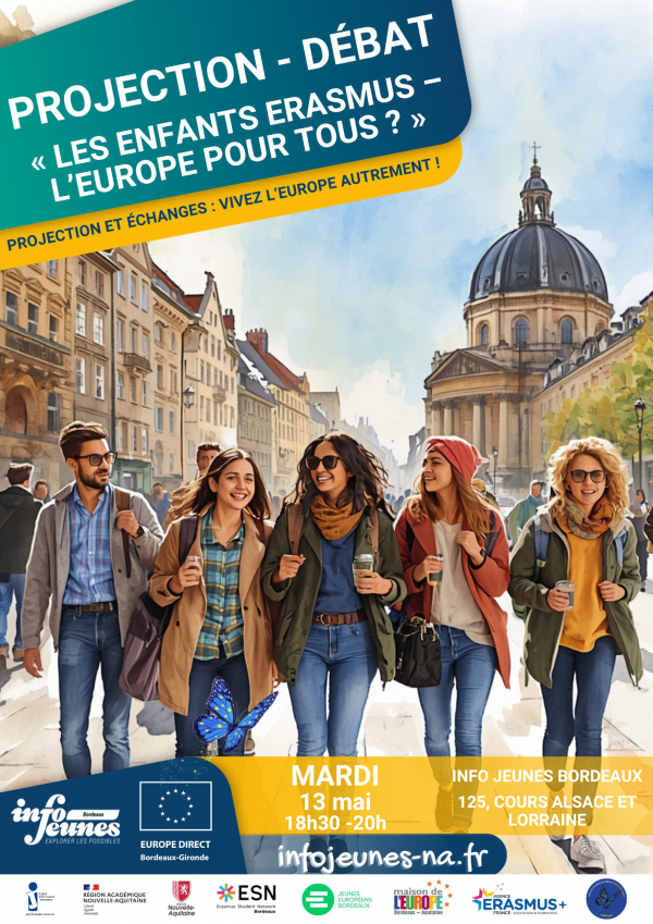 Projection - débat : « Les enfants Erasmus – L’Europe pour tous ? »