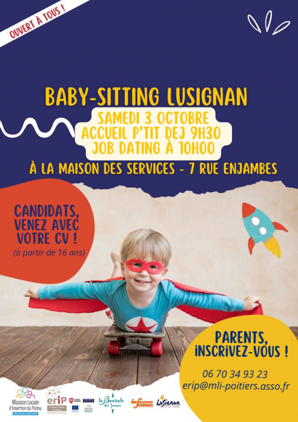 Job dating spécial babysitting