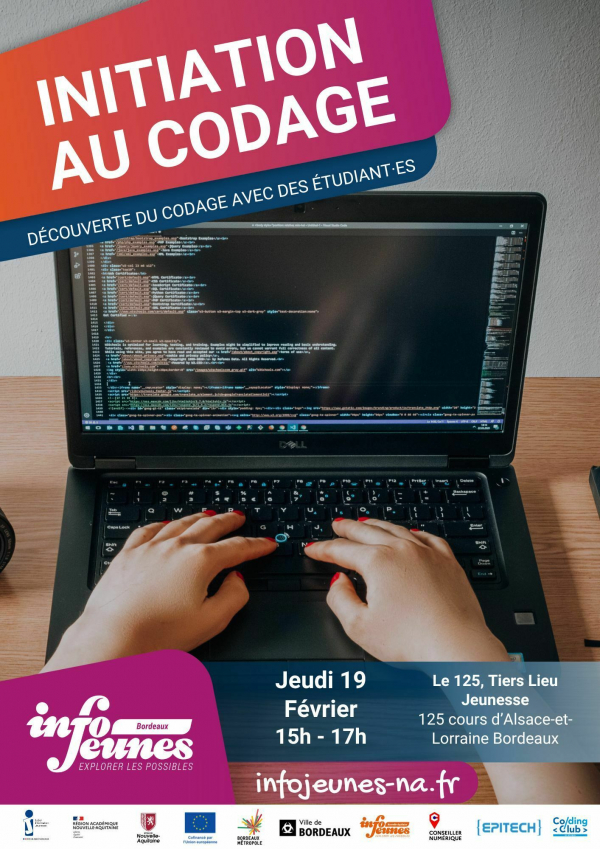 Atelier d'initiation au codage