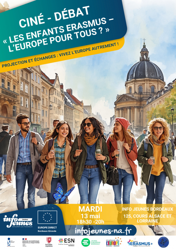 Ciné - débat : « Les enfants Erasmus – L’Europe pour tous ? »