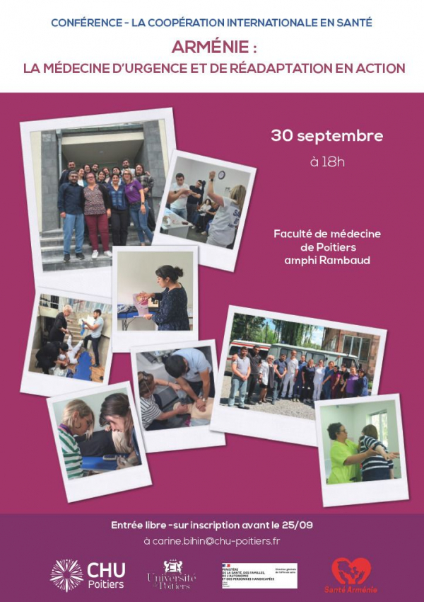 Conférence autour des métiers du médical et paramédical à l'international