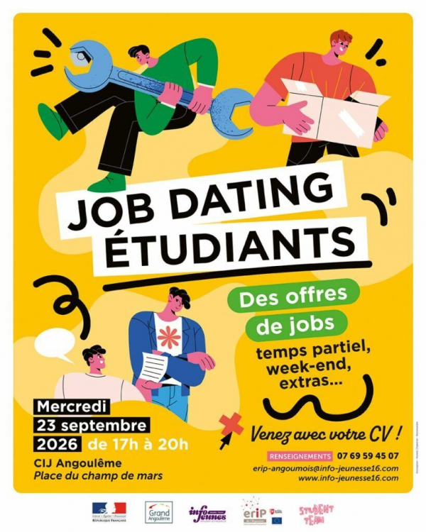 Job dating spécial étudiant·es