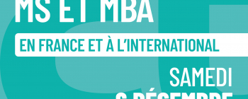 Salon de l'Etudiant Masters, MS & MBA de Bordeaux...