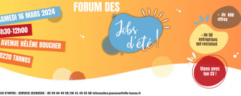 Forum des Jobs d'été de TARNOS...
